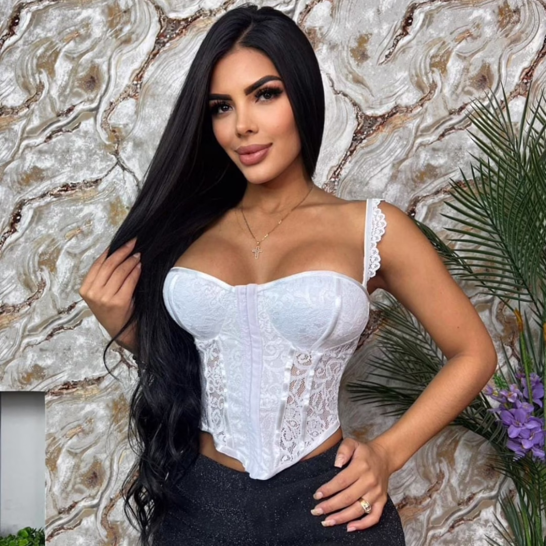 Corset broche frontal