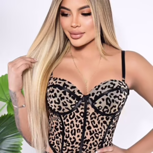 Corset animal print