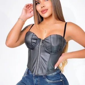 Corset tipo cuerina